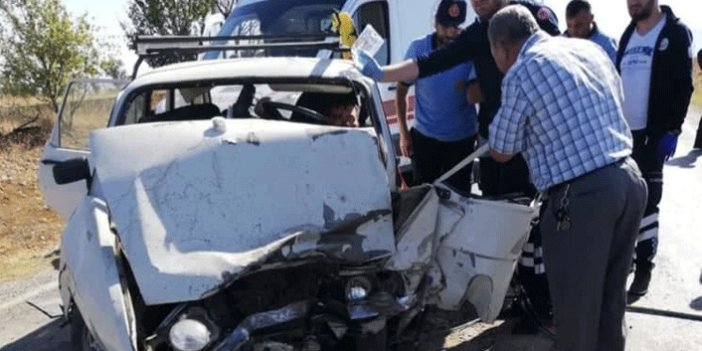 Çavdarhisar'da trafik kazası