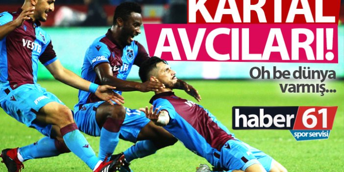 Trabzonspor Beşiktaş'ı yerle bir etti!