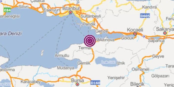 Marmara Denizi'nde art arda iki deprem!