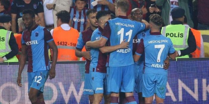 Trabzonspor'da kötü tablo bir anda tersine döndü
