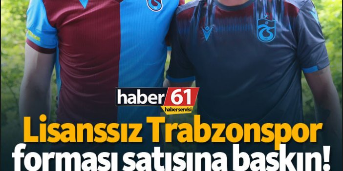 Sahte Trabzonspor ürü satarken yakalandı!