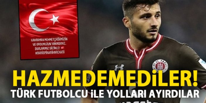 Mehmetciğe desteği hazmedemedi! Alman kulübü Türk futbolcu ile yolları ayırdı