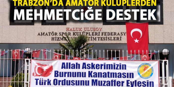 Trabzon ASKF’den Barış Pınarı operasyonuna destek