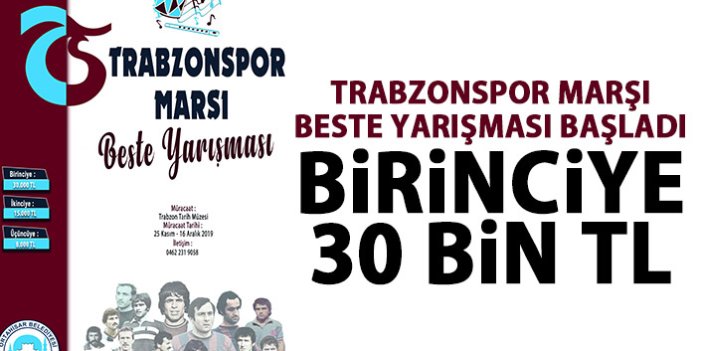 Trabzonspor için marş yarışması başladı! 30 bin Tl ödül!