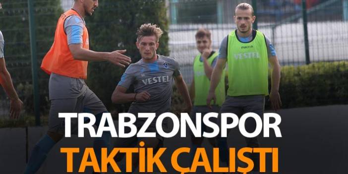 Trabzonspor, Gaziantep FK maçı hazırlıklarını sürdürdü. 17-10-2019