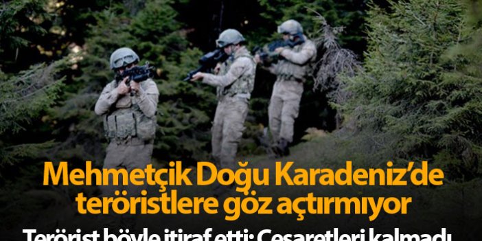 Mehmetçik Doğu Karadeniz'de teröristlere göz açtırmıyor