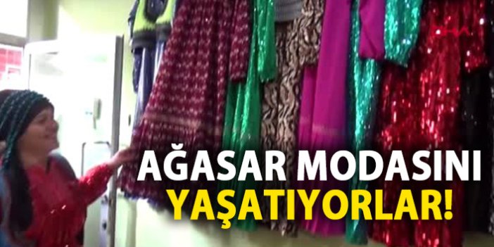 Trabzon 'ağasar' modası geleneği yaşatılıyor