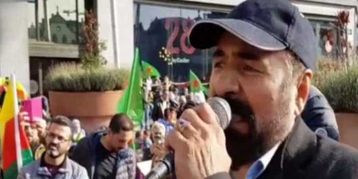 Şivan Perver, Brüksel'de PKK eylemine katıldı