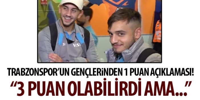 Ahmet Canbaz ve Yusuf Sarı 1 puan açıklaması