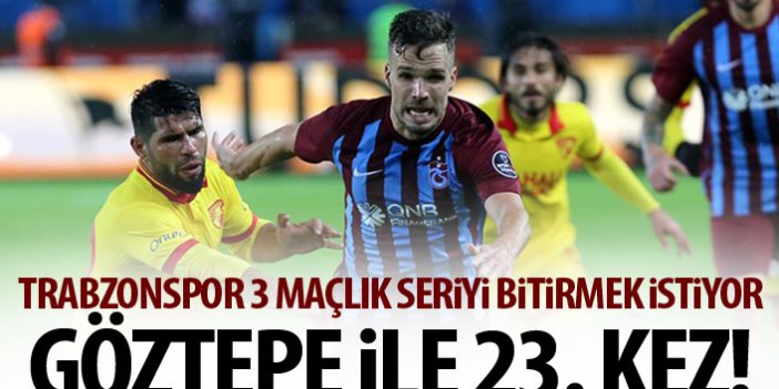 Trabzonspor ile Göztepe 23. Kez!
