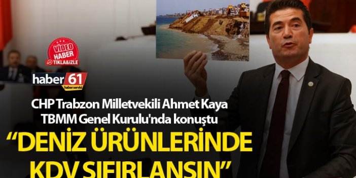 Ahmet Kaya: “Deniz ürünlerinde KDV sıfırlansın”