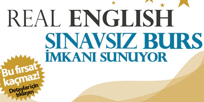 Real English'den Sınavsız Burs Fırsatı