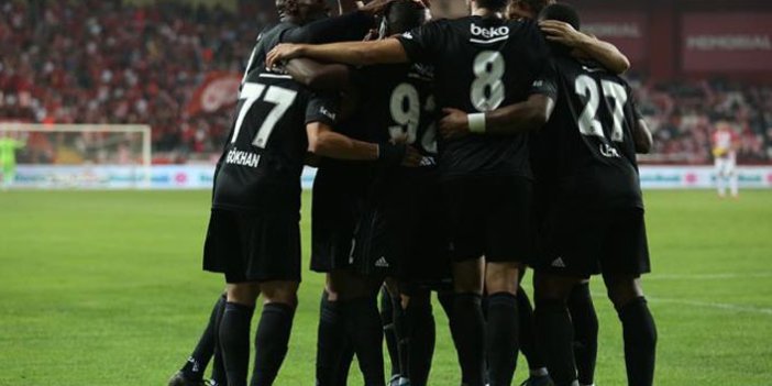 Beşiktaş, Antalyaspor'u yendi