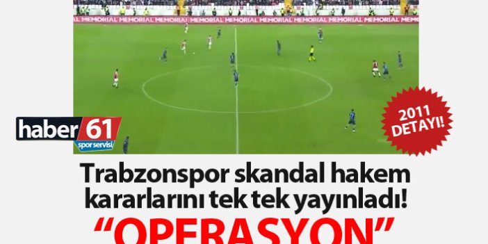 Trabzonspor skandalları tek tek yayınladı! 2011 detayı...