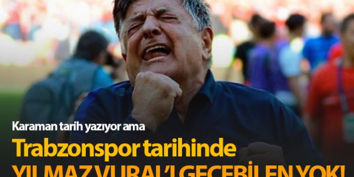 Trabzonspor tarihinin en iyisi Yılmaz Vural!