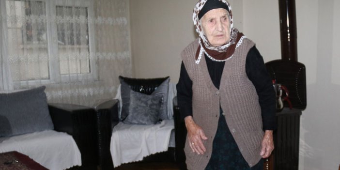 107 yaşındaki Emine nineden uzun yaşam formülü