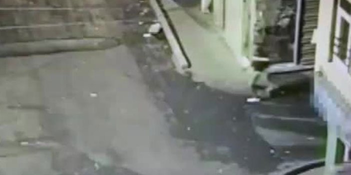 Yabancı uyruklu şahsa silahlı saldırı kamerada