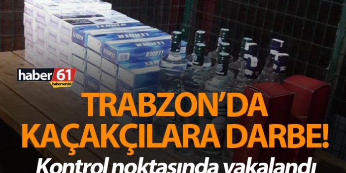 Trabzon’da kaçakçılara darbe