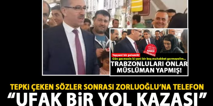 Zorluoğlu Kahramanmaraş Belediye başkanının sözlerini değerlendirdi: Ufak bir yol kazası!