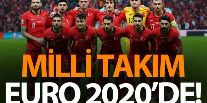 Türkiye Euro 2020'de!