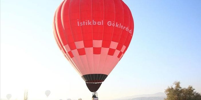 Bakan Varank ilk yerli balon ile uçtu