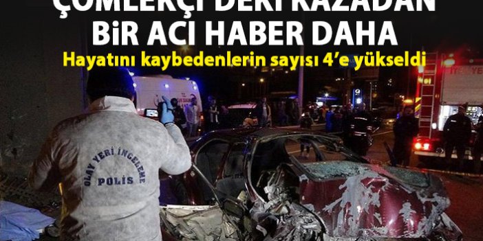 Trabzon'daki trafik kazasından bir acı haber daha! Hayatını kaybedenlerin sayısı 4'e yükseldi!