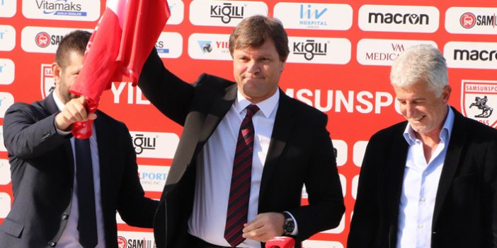 "Samsunspor'u Süper Lig'in 6. şampiyonu yapmaya geldim"