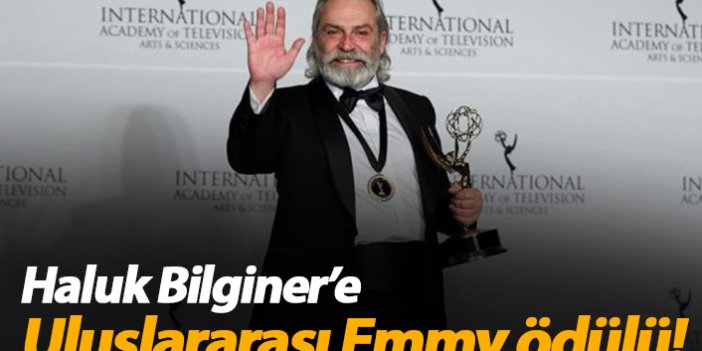 Haluk Bilginer Uluslararası Emmy Ödülleri'nde 'En İyi Erkek Oyuncu' ödülünü kazandı