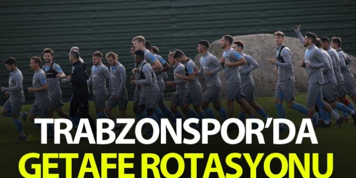 Trabzonspor'da rotasyon