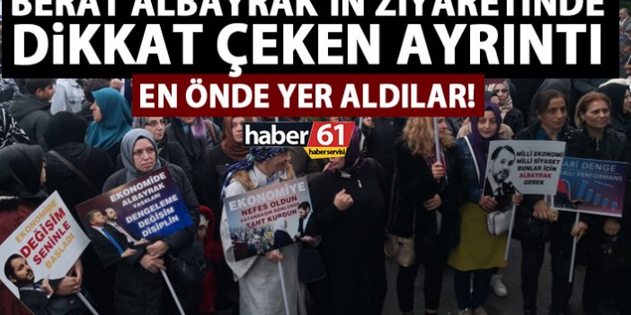 Berat Albayrak'ın Trabzon ziyaretine o pankartlar damga vurdu!