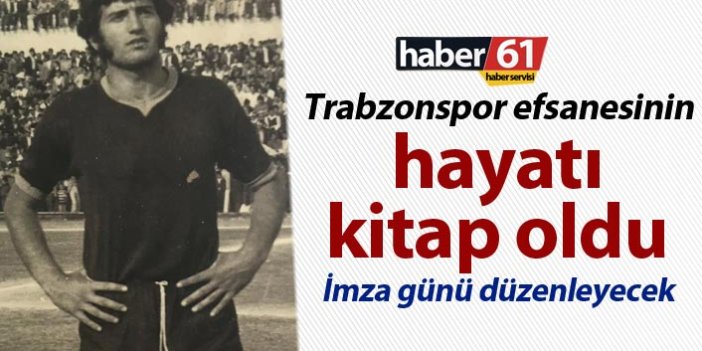Trabzonspor efsanesinin hayatı kitap oldu – Cosmos Engin