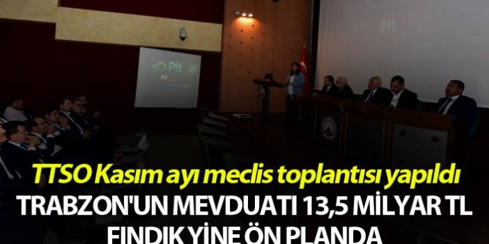 Trabzon'un mevduatı 13,5 Milyar TL