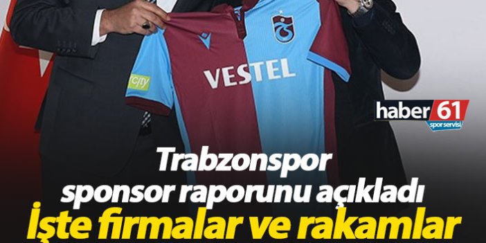 Trabzonspor sponsor gelirleri ne kadar?