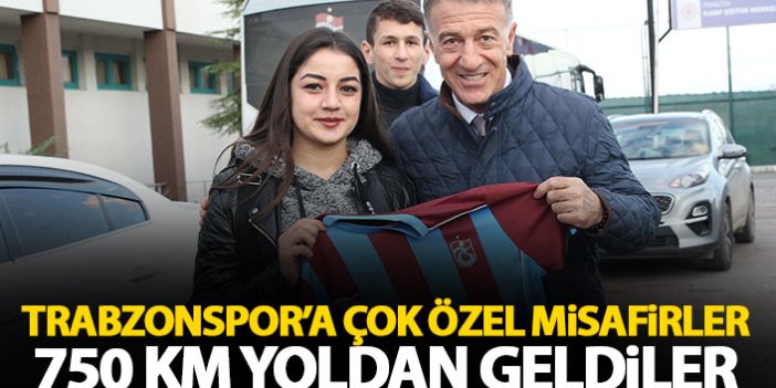 Şırnak'tan gelen öğrenciler Trabzonspor'u ziyaret etti