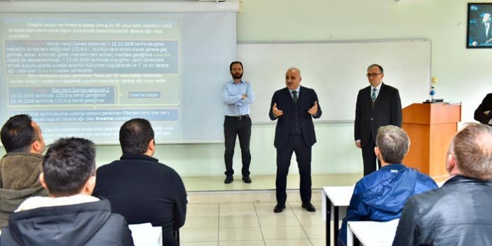 Trabzon'da Belediyelerde görevde yükselme sınavı eğitimleri başladı