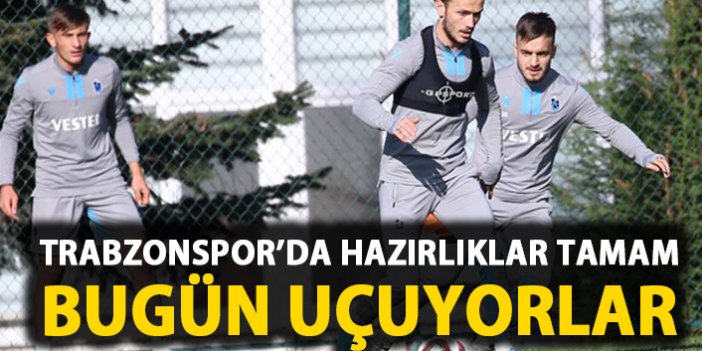 Trabzonspor'da Altay maçı hazırlıkları tamamladı