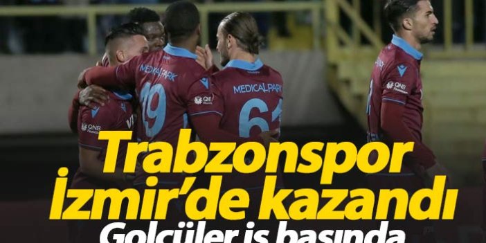 Trabzonspor Altay'ı yendi, avantajı aldı