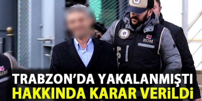 Gümüşhane il imamı Trabzon'da yakalanmıştı! Yeni gelişme!