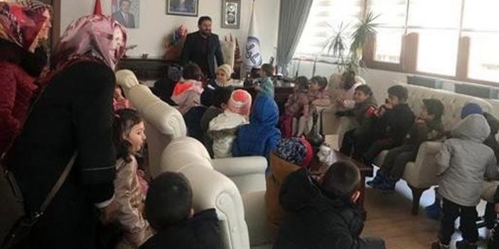 Bayburt'ta Afganlı aileye yardım