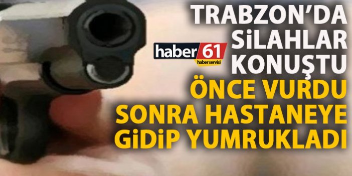 Trabzon’da alacak verecek davasında silahlar konuştu!