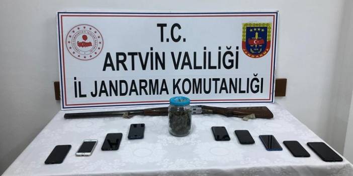 Artvin’de uyuşturucu operasyonu 10 kişi yakalandı.11 Aralık 2019