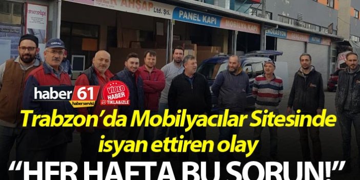 Trabzon’da Mobilyacılar Sitesinde elektrik kesintisi şikayeti