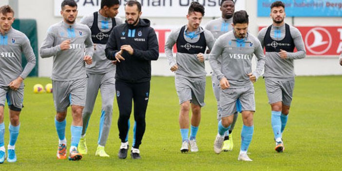 Trabzonspor, Kayserispor hazırlıklarına başladı