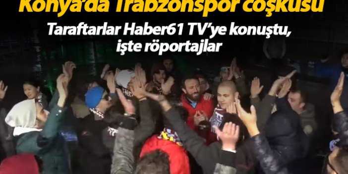 Konyaspor Trabzonspor maçı öncesi taraftar röportajları