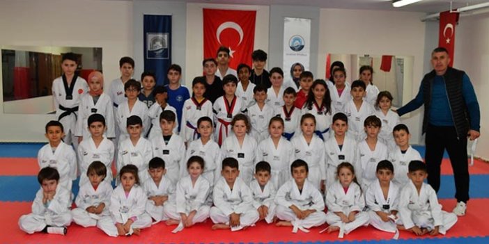 Trabzon'da Kareteci çocuklar çok yetenekli!
