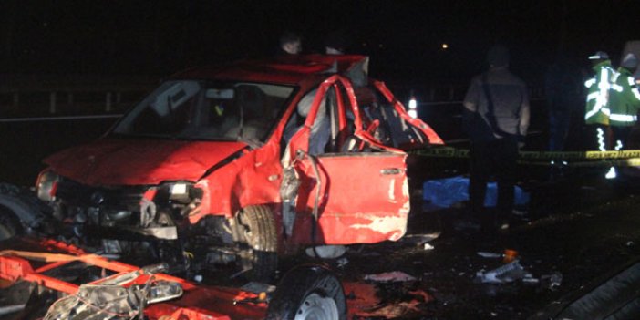TEM’de tırın çarptığı oto kurtarıcı sürücüsü hayatını kaybetti
