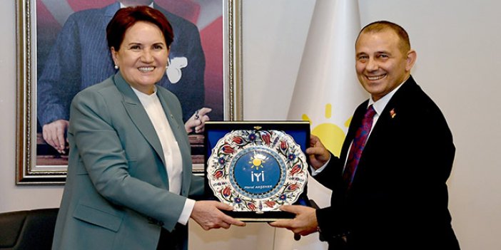 Trabzonlu genel başkandan Meral Akşener'e ziyaret