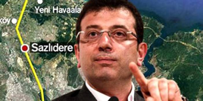 Ekrem İmamoğlu'ndan Kanal İstanbul güzergahında arazi alan Arap şirketlere tepki!