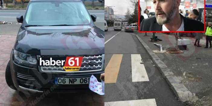 Trabzonspor Asbaşkanı Mehmet Yiğit Alp kaza yaptı
