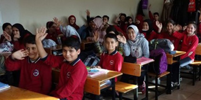 Trabzon'da Birleşmiş Milletler gibi okul